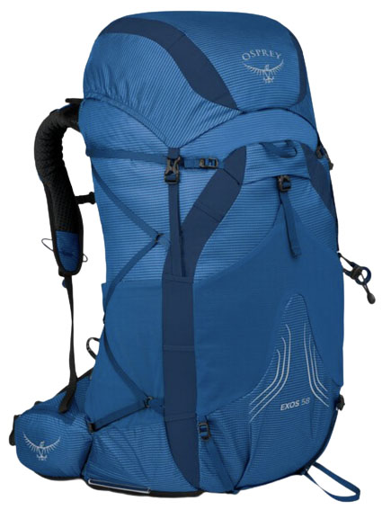Osprey Exos 58 (ultralight backpack)